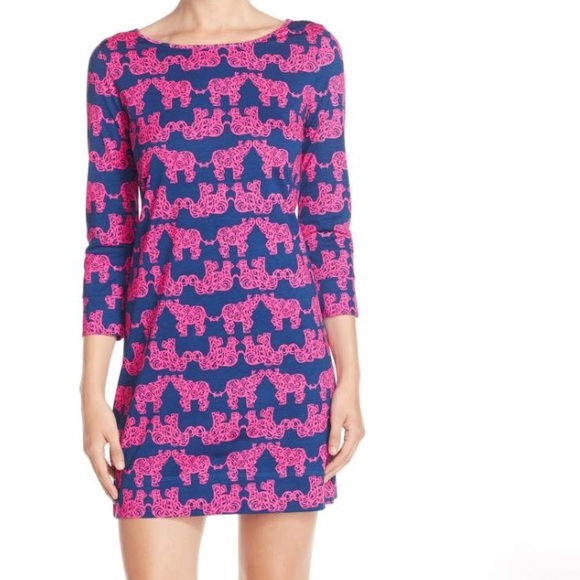 Lilly Pulitzer Dresses & Skirts - NWOT Lilly Pulitzer Marlowe Elephant Minidress XXS